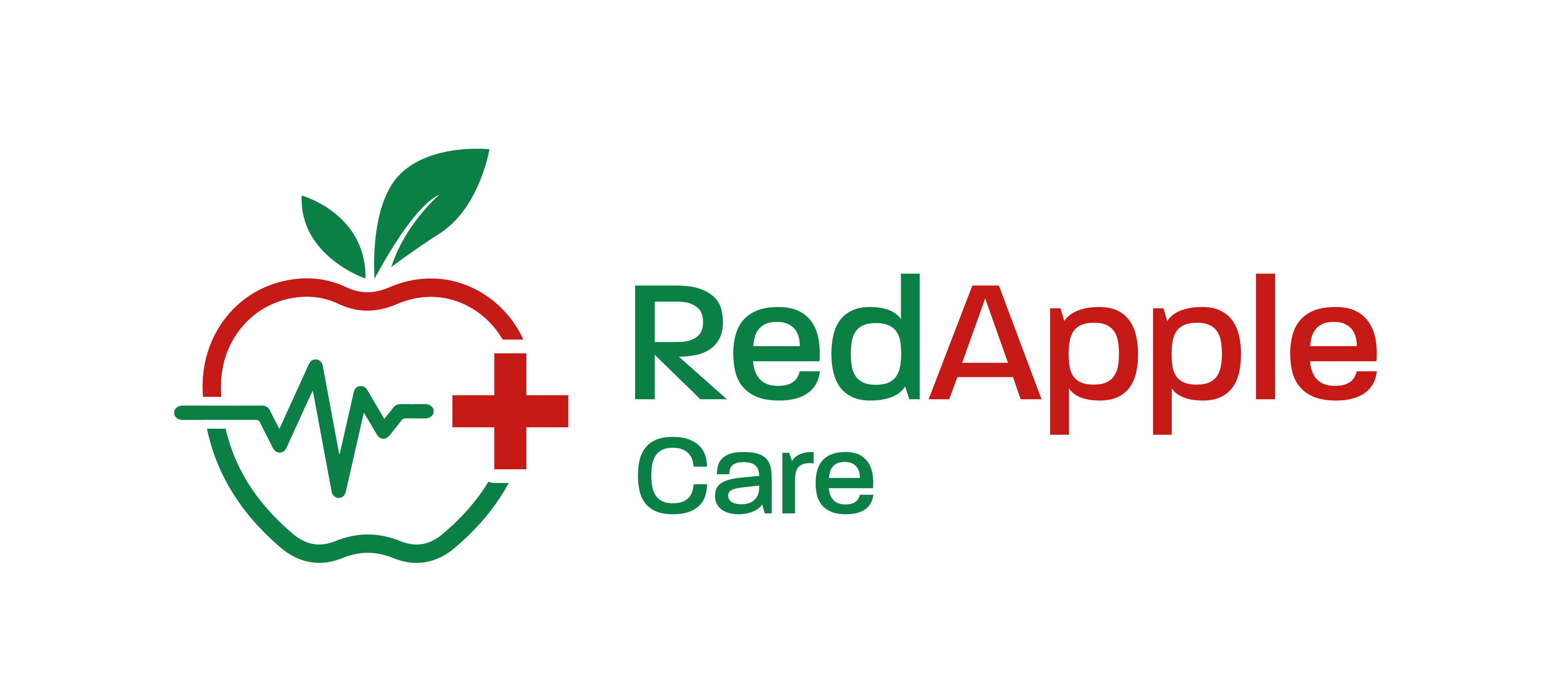 Red apple care logo
